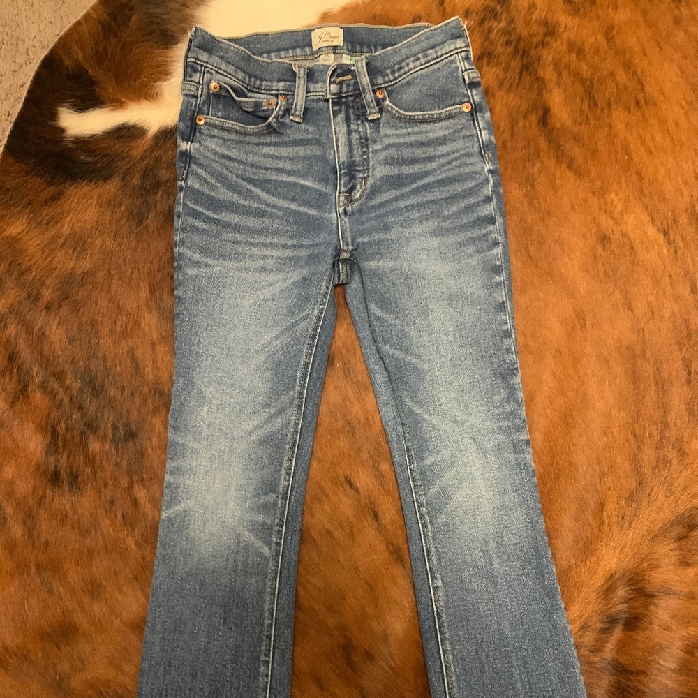 J Crew Billie Demi Boot Crop